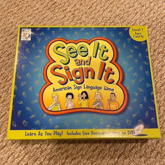 see it and sign it Other - See It and Sign It Interactive American Sign Language Game (ASL) and DVD